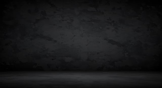 Dark grunge background with concrete wall and floor photo