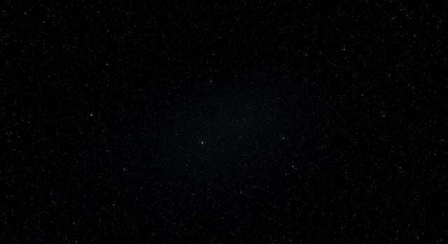 A large black object in the night sky photo