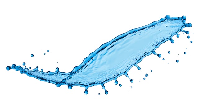Water splash clipart photo