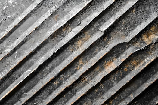 Metal surface with a lot of rust and dirt photo