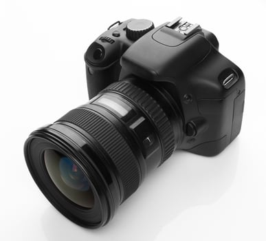 Black digital camera photo