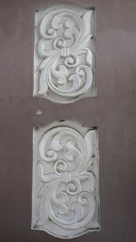 Classic Carved Floral Ornament Detail photo