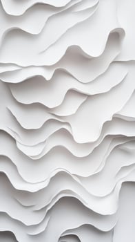 Abstract Paper Waves A Modern Architectural Design photo