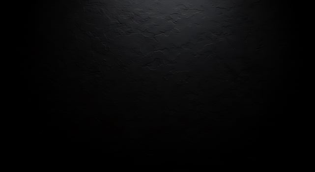 Black wall background with light in the dark photo