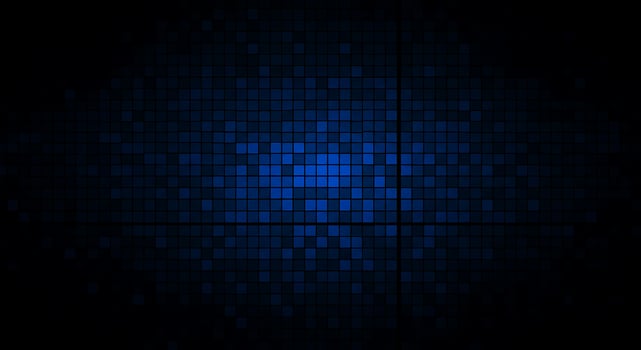 Abstract blue background with squares photo
