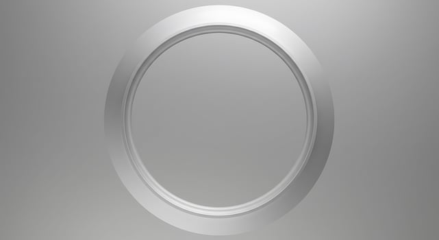 A white oval on a gray background photo