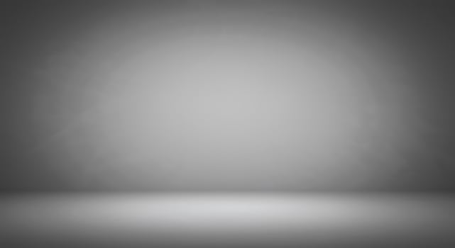 Empty room with a spotlight and a dark background photo