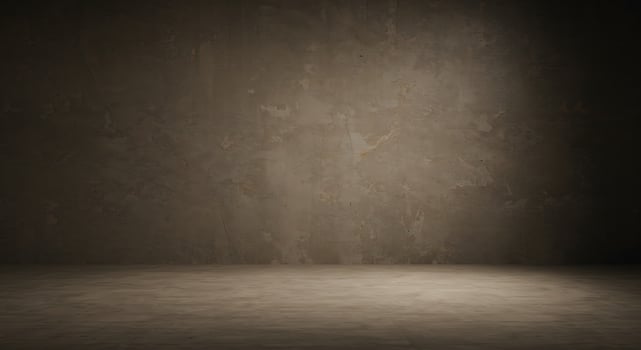 An empty room with a concrete wall and light photo