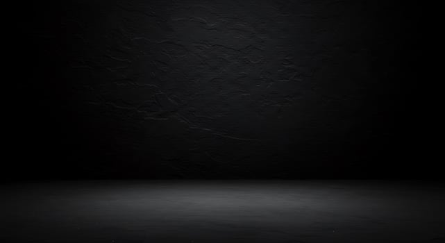 Black background with light and dark wall photo