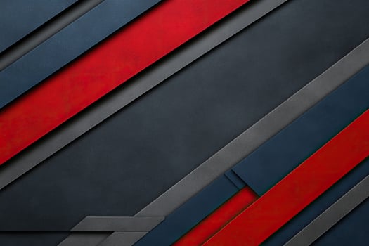 A red, blue and black background with a diagonal design photo
