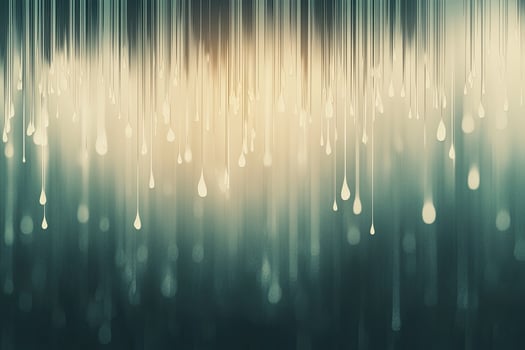 Rain drops on a dark background photo