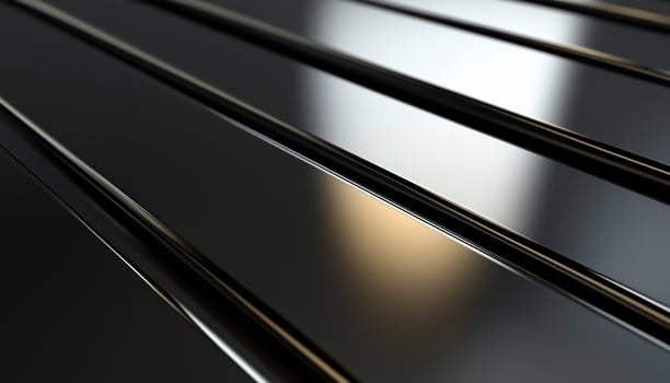 Gleaming Metallic Bands. A Description Of Shiny Metal Strips Used For Various Purposes In Crafting, Construction, And Industrial Applications photo