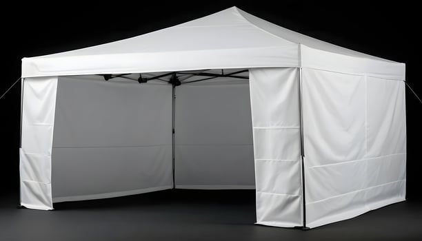 White Tent Shelter Canopy for Events and Outdoor Activities photo