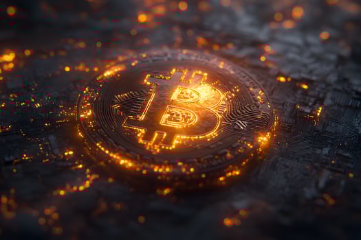 Bitcoin Cryptocurrency Technology Digital Finance Innovation for Future Investments photo