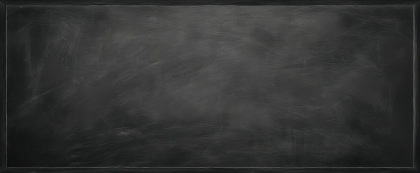 The blank blackboard ready for creative ideas and educational lessons. photo