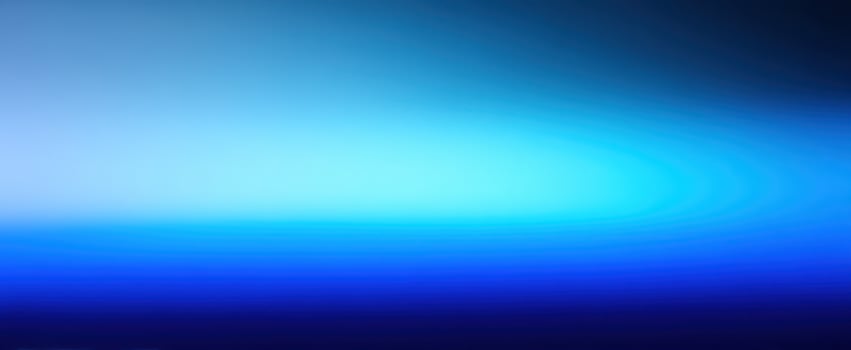 The abstract blue gradient background evokes tranquility and modernity in design. photo