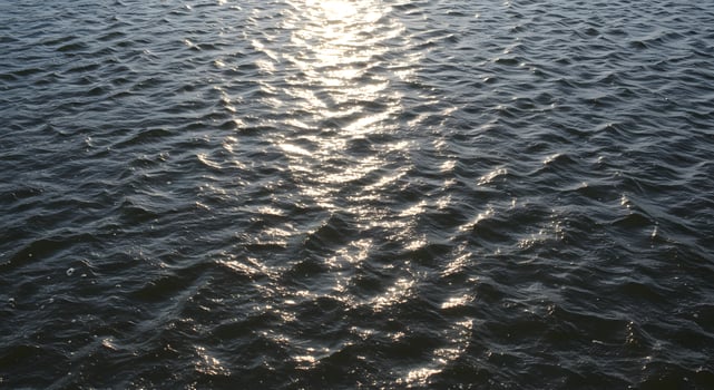 River surface texture with gentle waves shimmering across the water, ideal for backgrounds in websites, presentations, or nature-themed design projects. photo