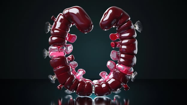 A 3d rendering of a human tooth photo