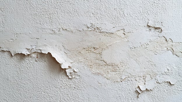 A white wall with peeling paint and peeling paint photo