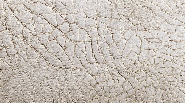 A close up of a white leather texture photo