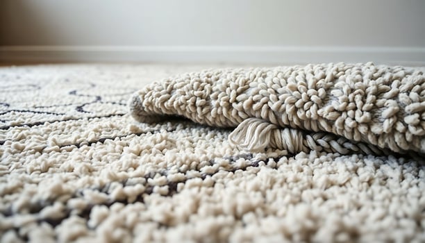 close up of a blanket on the floor photo