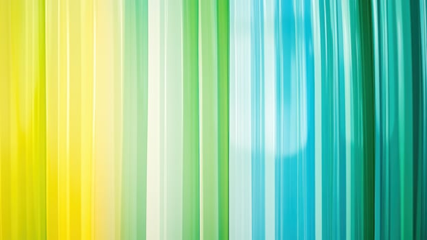 Abstract vertical lines of vibrant yellow, green, and blue create a dynamic and colorful pattern resembling flowing streaks of paint or light. Background texture with funky vibes photo