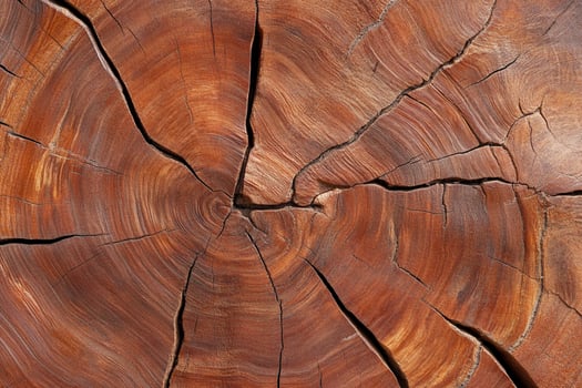 A close up of a tree stump with a cross section photo