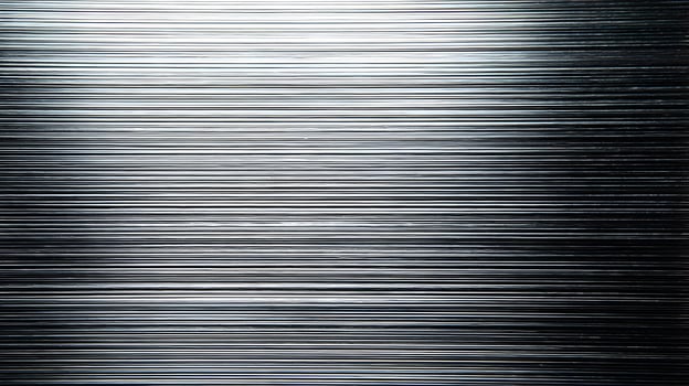 Striking minimalist silver background showcasing parallel horizontal lines creating a textured metallic effect photo