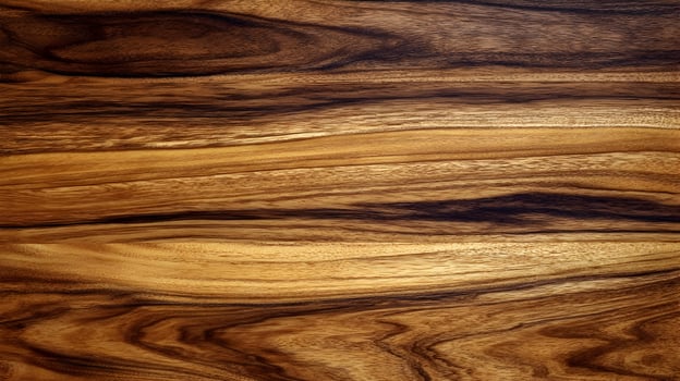 Detailed close up of a rich and natural wood grain displaying intricate patterns and warm tones creating a rustic texture photo