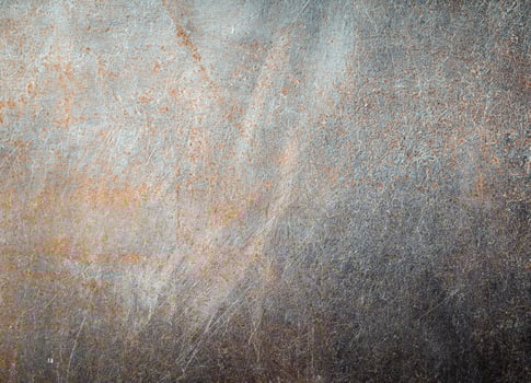 Rusty Scratched Metal Surface Texture Background photo