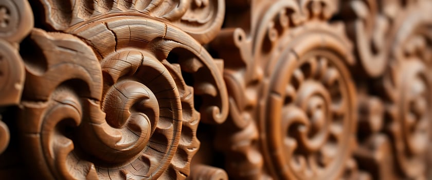 close up of a wall made of wood photo