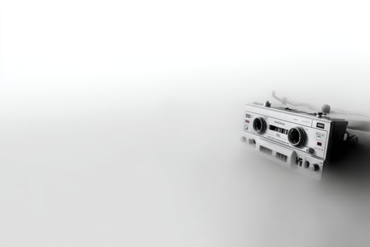 Recorder transitions from analog to digital evolution in a misty setting photo