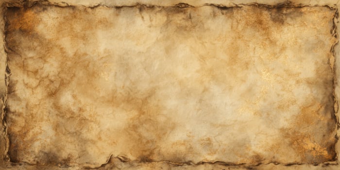 Ancient Weathered Paper with Edges for Background or Design photo