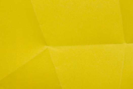 Abstract yellow paper texture design element photo