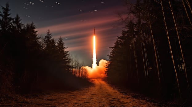 launch rocket fire photo