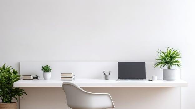 sleek new office furniture photo