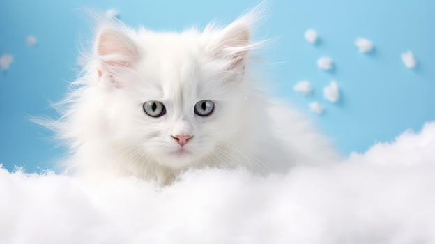 fluffy white fur background photo