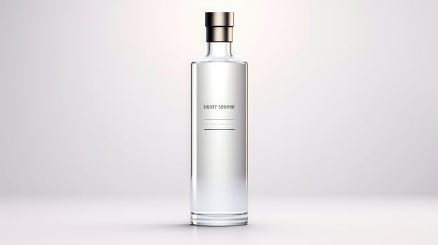 photograph vodka bottle mockup photo