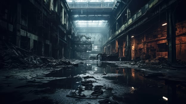 interior dark grey grunge photo