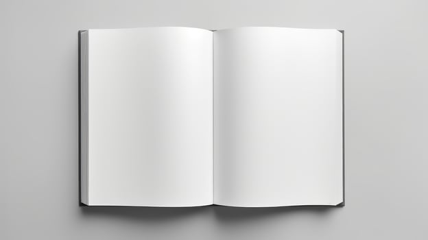 open book mockup photoshop template photo