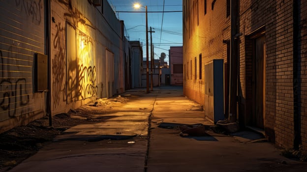 concrete alley wall photo
