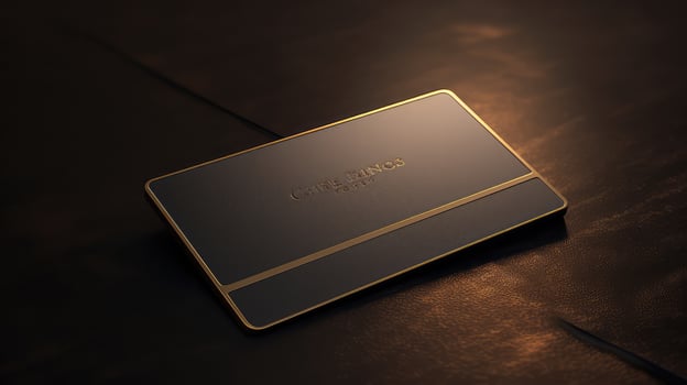 elegant gold mockup photo
