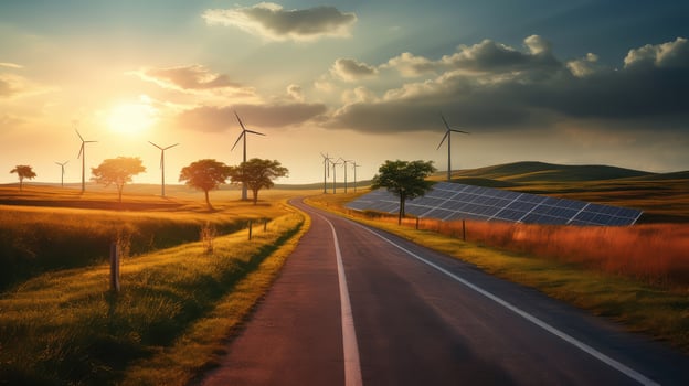 rural technology road photo