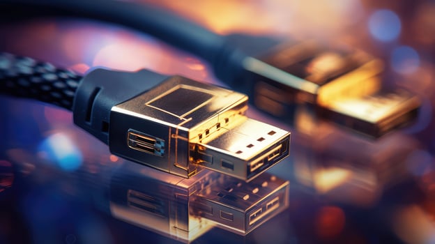 connectors hdmi cables photo