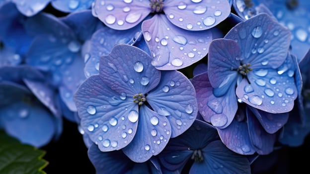 bloom blue flowers photo