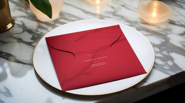 card red invitation photo