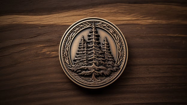 emblem trees badge photo