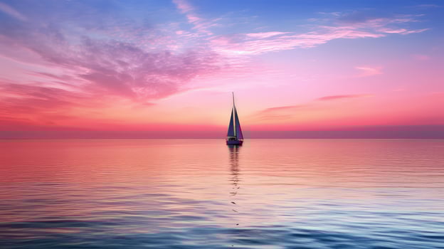 sky pink layout photo