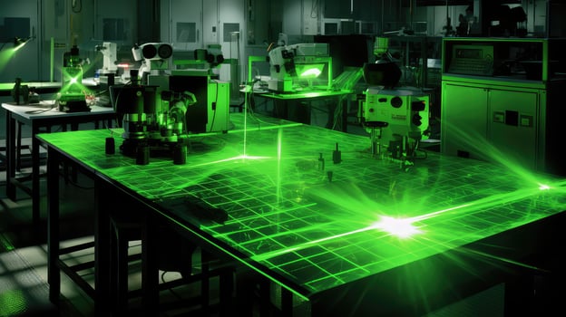 optics green lasers photo