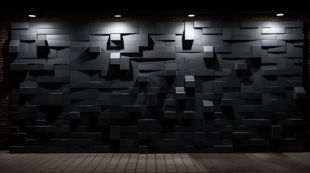 contemporary street brick wall photo